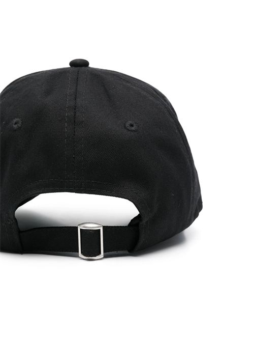 Cappello nero con logo gommato ELISABETTA FRANCHI | EFCP025N000